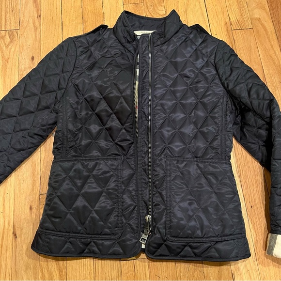 BURBERRY BRITT JACKET SMALL CHECKER LOGO - Picture 9 of 12